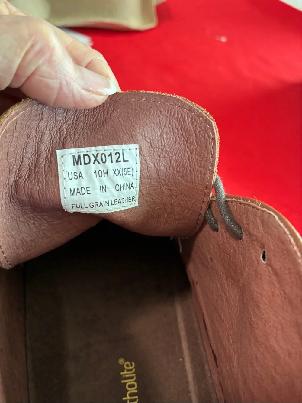 Men Propet FindleyTan Full Grain Leather Chukka Boots Size 10 5E New Retail $186